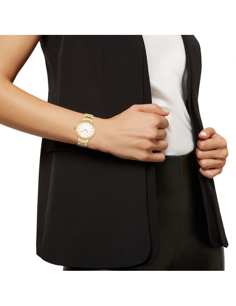 Breil Watch - Sheer - Only Time - 32 mm - Gold - Crystals -TW1965