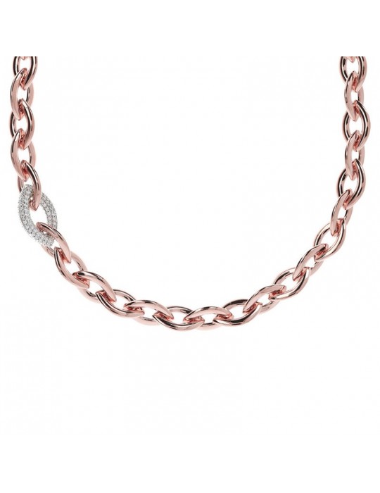 Collana Bronzallure-Altissima-Maglia Marquise-Cubic Zirconia-WSBZ01111WR
