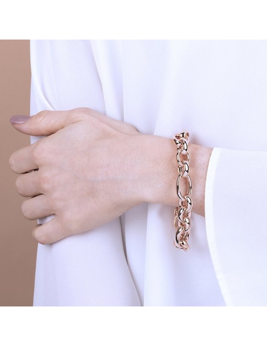Bracciale Bronzallure - Purezza - Rose Gold - Catena Rolò - WSBZ01222R