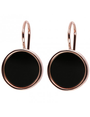 Bronzallure Earrings - Alba - Pendants - Black Onyx - WSBZ01321BO