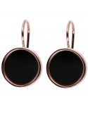 Bronzallure Earrings - Alba - Pendants - Black Onyx - WSBZ01321BO
