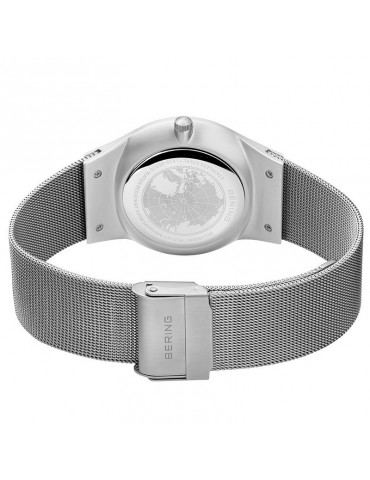 Bering Watch - Classic - Time and Date - Blue - 38mm - Silver - 11938003DD 2