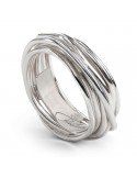 Rubinia Woman's Ring - Filodellavita Classic 7 Wires in 925% Silver - Size 20 - 0