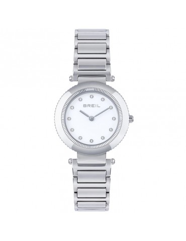 Orologio Breil - Pivot - Solo Tempo - 32 mm - Silver -Cristalli-TW1961