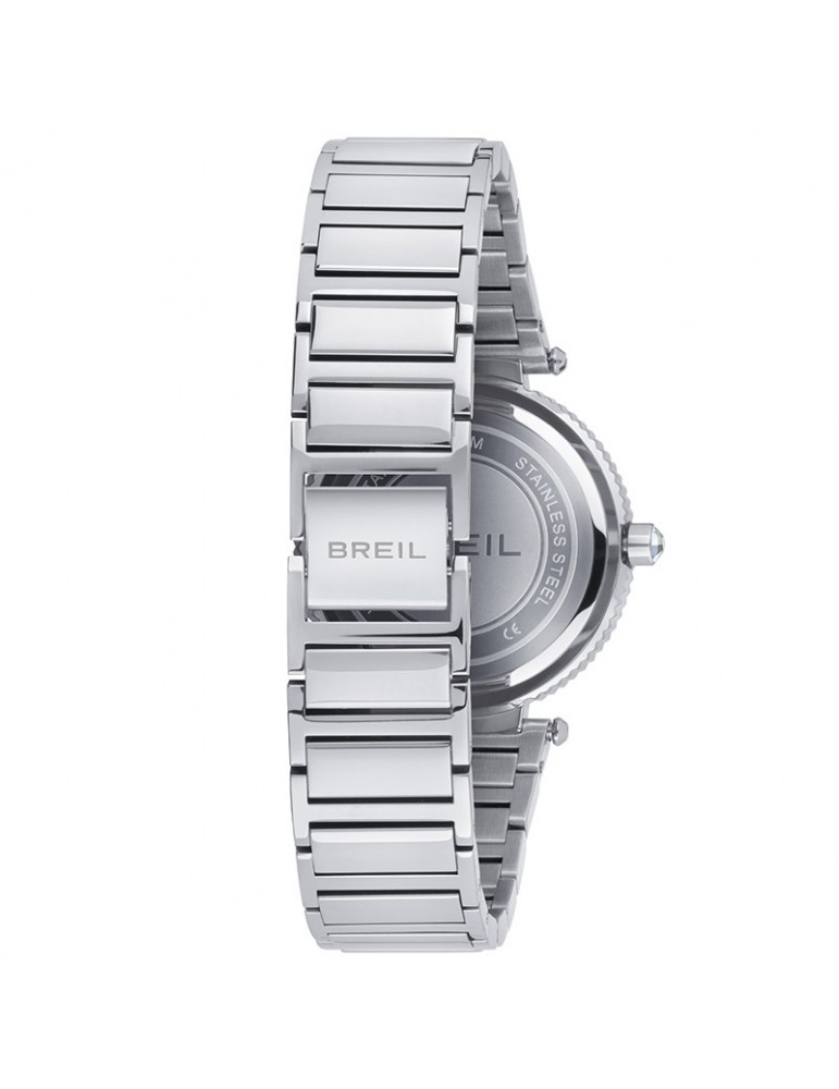 Breil Watch - Pivot - Only Time - 32 mm - Silver -Crystals-TW1961