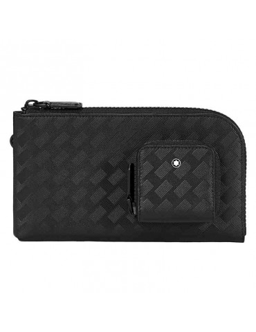 Portafoglio Montblanc - Extreme 3.0 - Pelle Nero - 6 Scomparti e Tasca esterna - 129981MB