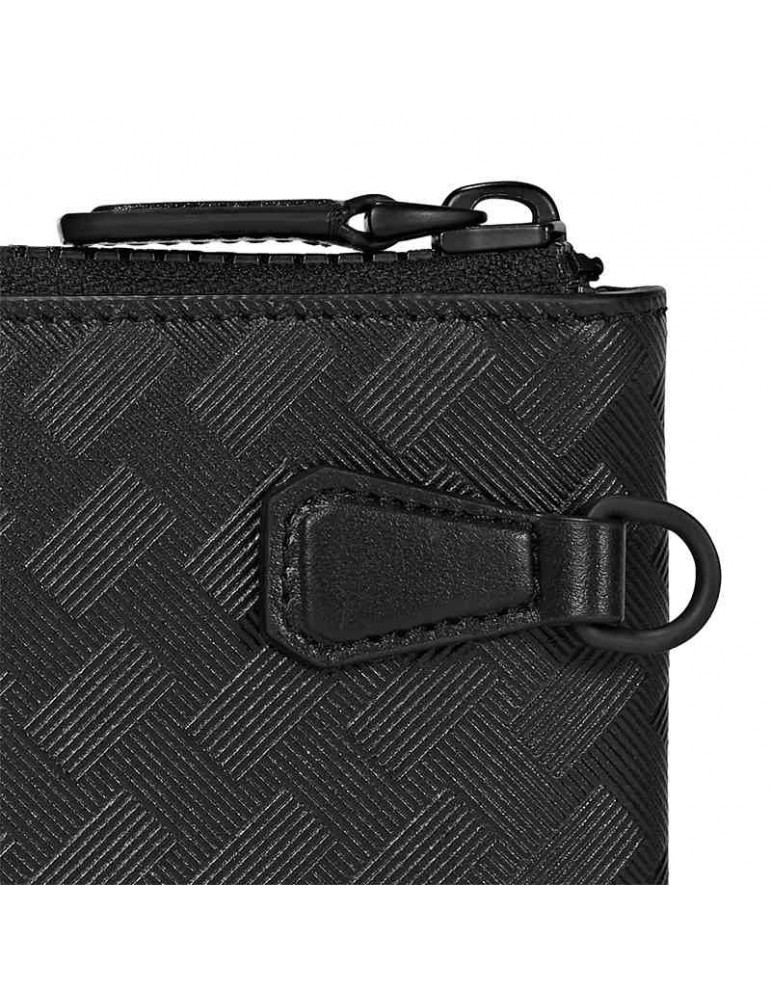Montblanc Wallet - Extreme 3.0 in Black Leather with 6 Compartments and External Pocket - 0