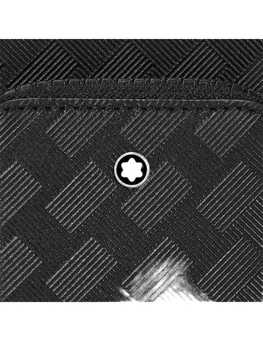 Portafoglio Montblanc - Extreme 3.0 - Pelle Nero - 6 Scomparti e Tasca esterna - 129981MB