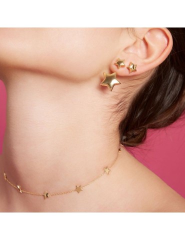 Collana Rue Des Mille - Goldenfall - Rose Gold - Stelle - GRCAT8STE 2