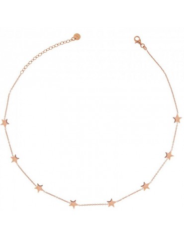 Collana Rue Des Mille - Goldenfall - Rose Gold - Stelle - GRCAT8STE