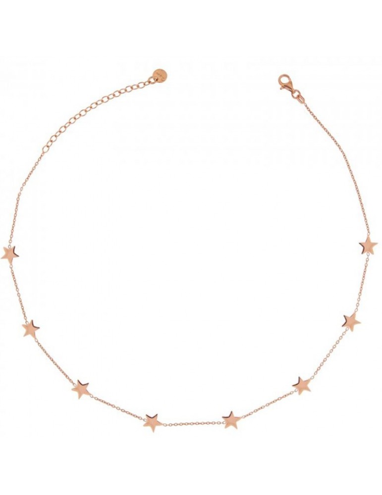 Collana Rue Des Mille - Goldenfall - Rose Gold - Stelle - GRCAT8STE