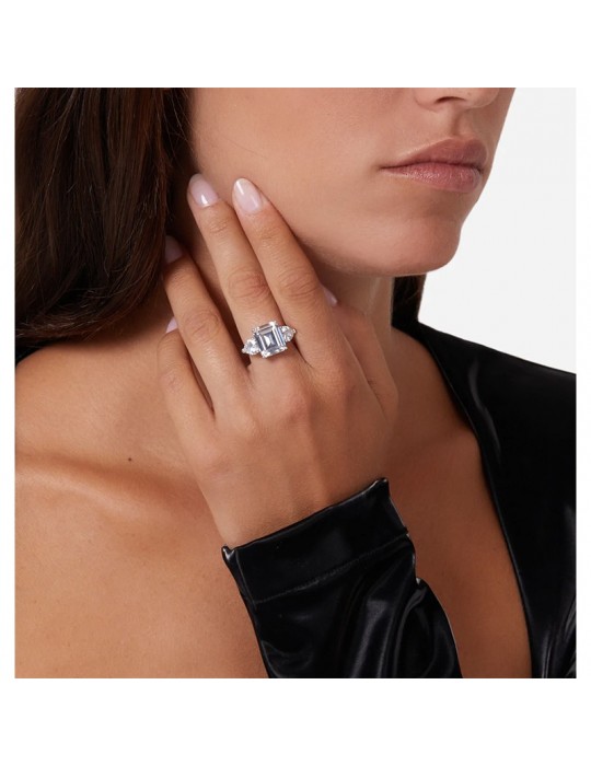 Anello Chiara Ferragni - Princess Trilogy - Zirconi Bianchi - 12 - J19AVU06012