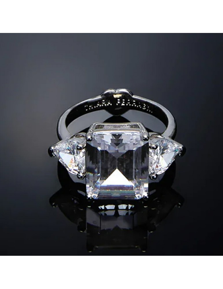 Anello Chiara Ferragni Princess Trilogy Zirconi Bianchi 16