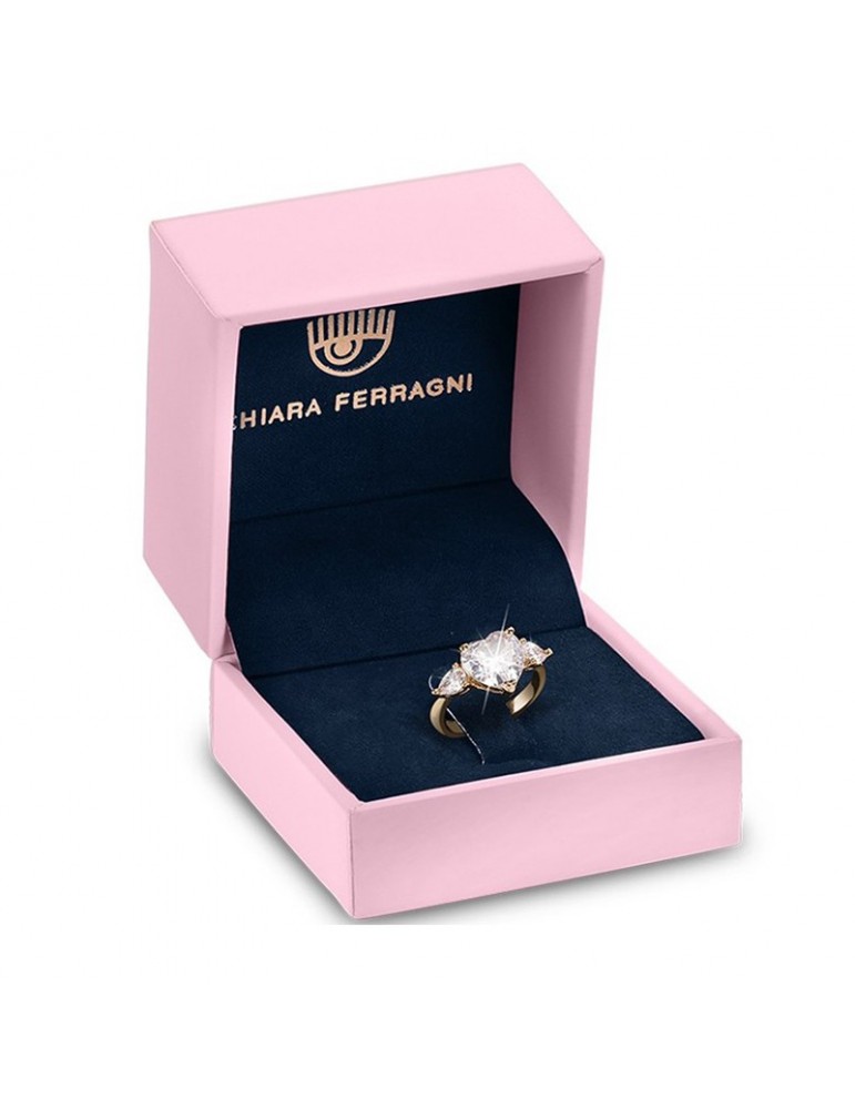 Anello Chiara Ferragni - Princess Silver - Zirconi Bianchi - 10 - J19AVU07010