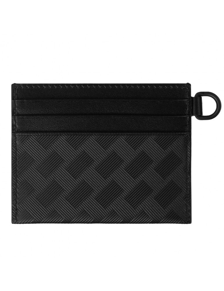Montblanc Wallet - Extreme 3.0 in Black Leather with 3 Compartments and External Pocket - 0