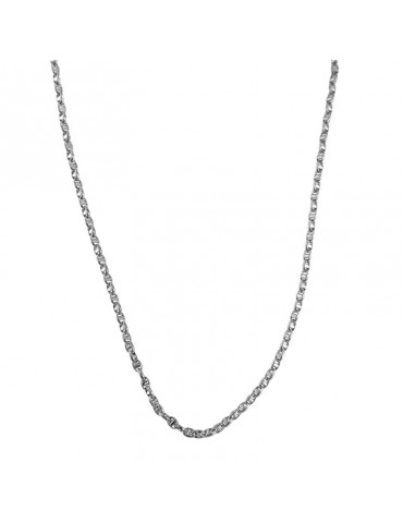 Zancan Necklace for Men - Insignia Gold 18K White Gold 50cm - 0