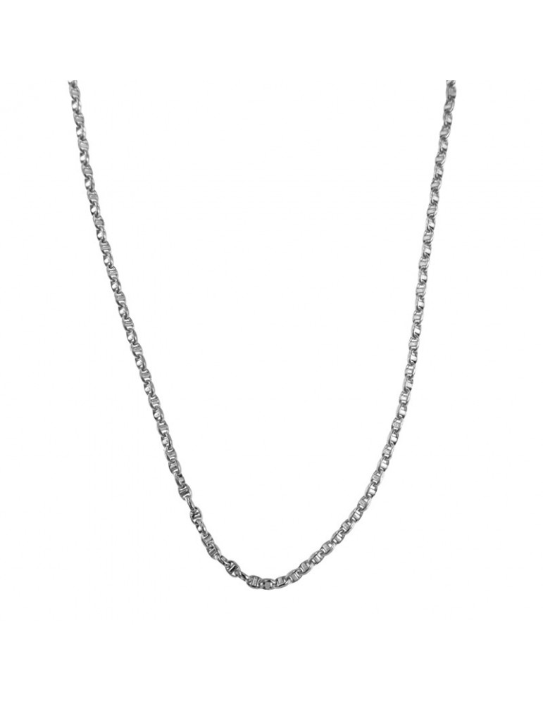 Collana Zancan - Insignia Gold - Oro Bianco 18 carati 50cm - EC505B
