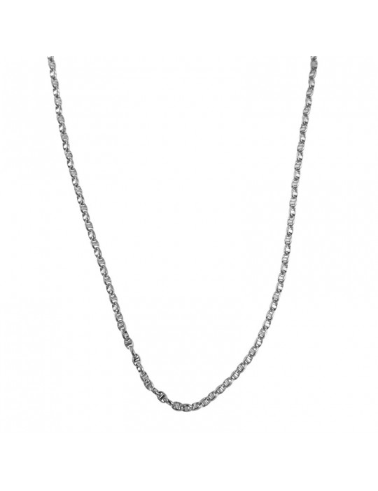 Collana Zancan - Insignia Gold - Oro Bianco 18 carati 50cm - EC505B Collana Zancan - Insignia Gold - Oro Bianco 18 carati 50cm - EC505B