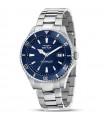 Sector Men's Watch - 230 Automatic Time and Date 43 mm Blue