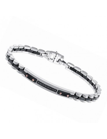 Zancan Bracelet - Ceramitek - 316L Steel -Ceramic-Spinels-EHB029N