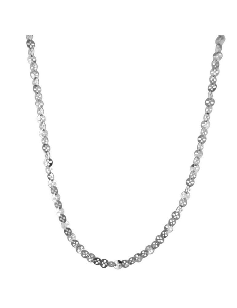 Collana Chimento -  Accenti - Oro Bianco 18 carati 50 cm - 1G03061ZZ5500