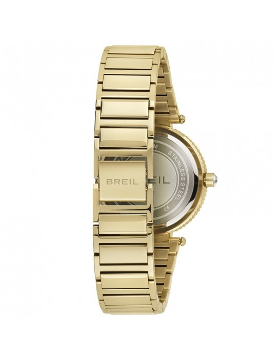 Breil Watch - Pivot - Only Time - 32 mm - Gold - Crystals -TW1962