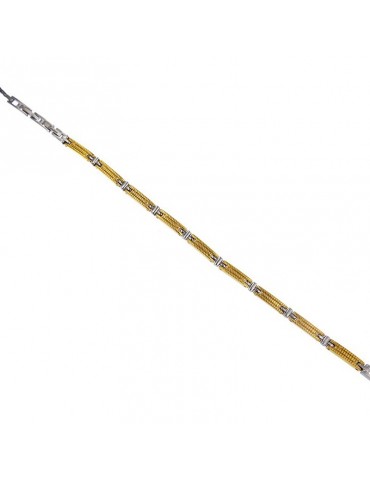Bracciale Zancan - Hi-Teck - Acciaio 316L - PVD Oro Giallo - UHB040 2