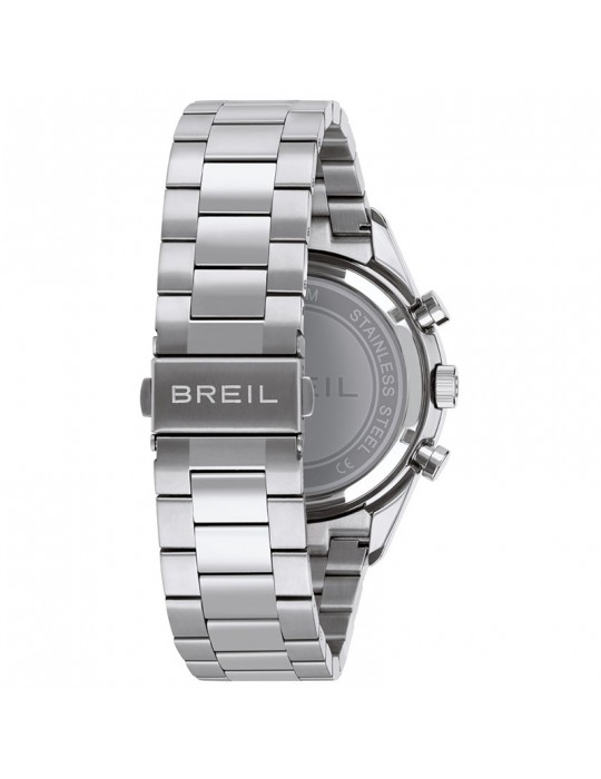 Breil Watch - Bow Shot - Chronograph - Silver - 43mm - Black - TW1980