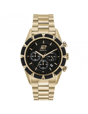 Breil Watch - Bow Shot - Chronograph - Rose Gold - 43mm - Black-TW1981