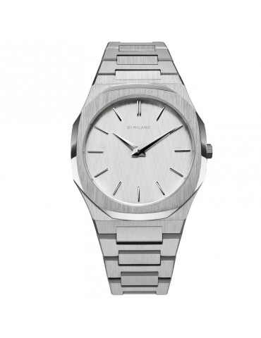 Orologio D1 Milano Uomo - Ultra Thin Linen 40mm Bianco - UTBJ23
