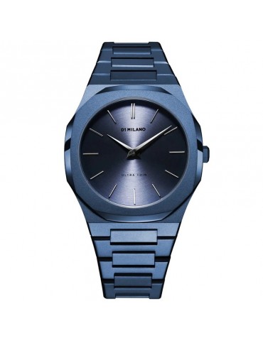 D1 Milano Men's Watch - Ultra Thin Midnight 40mm Blue - 0