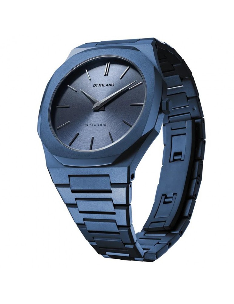 Orologio D1 Milano Uomo - Ultra Thin Midnight 40mm Blu - UTBJ21