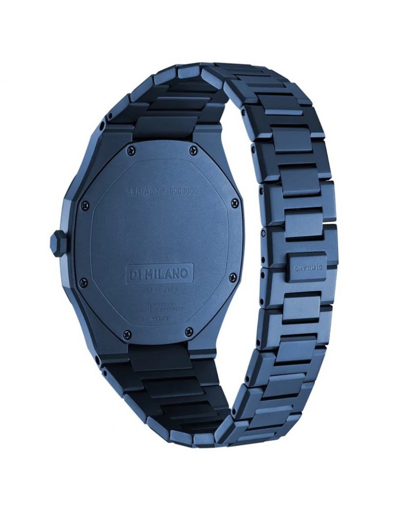 D1 Milano Men's Watch - Ultra Thin Midnight 40mm Blue - 0