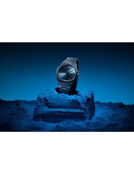 D1 Milano Men's Watch - Ultra Thin Midnight 40mm Blue - 0