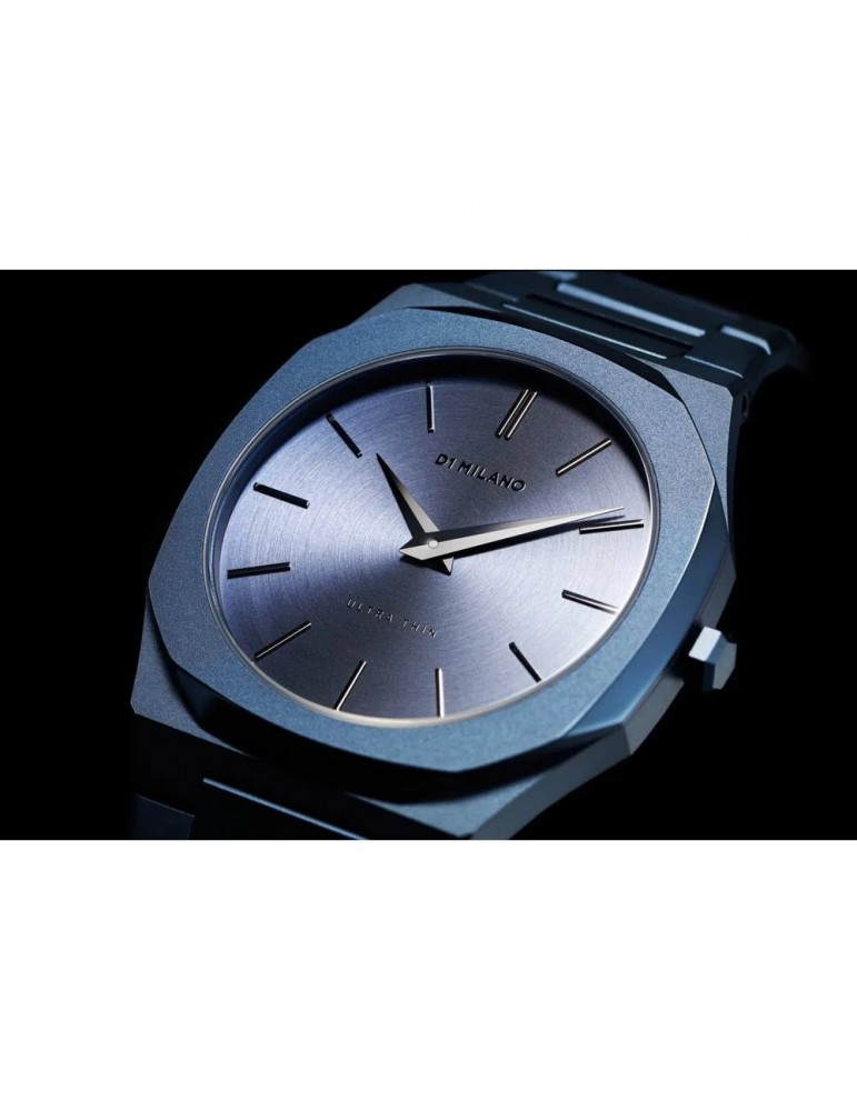 D1 Milano Men's Watch - Ultra Thin Midnight 40mm Blue - 0