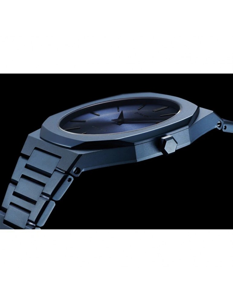 D1 Milano Men's Watch - Ultra Thin Midnight 40mm Blue - 0