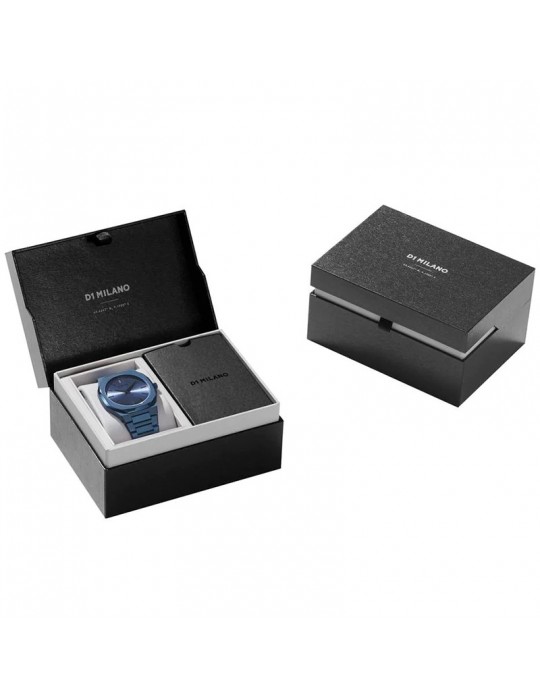D1 Milano Men's Watch - Ultra Thin Midnight 40mm Blue - 0