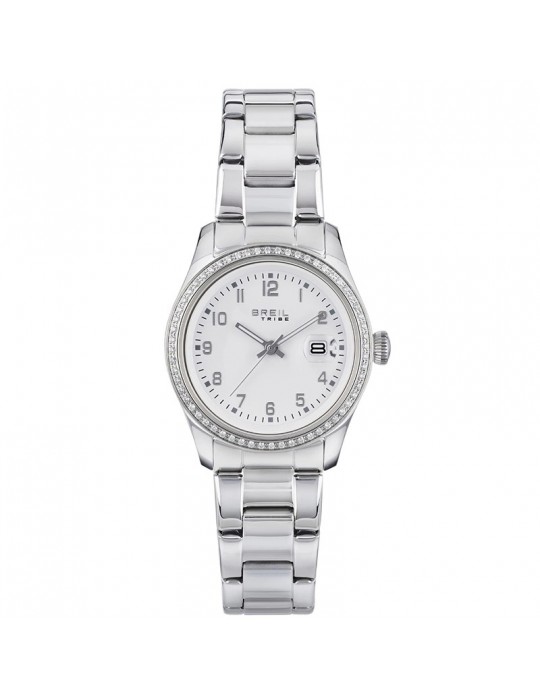 Orologio Breil - Classic Elegance -Tempo e Data-30 mm-Cristalli-EW0600