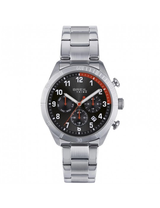 Orologio Breil Tribe - Mate - Cronografo - Nero - 41mm - Silver-EW0592