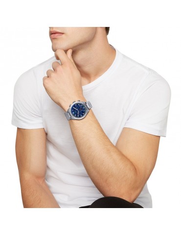 Orologio Breil Tribe - Mate - Cronografo - Blu - 41mm - Silver -EW0593 2