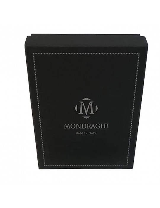 Mondraghi Men's Wallet - Saffiano in Pink Leather - 0