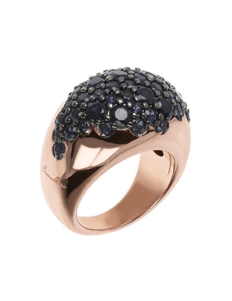 Anello Bronzallure - Aurora -Bombato-Nano Gem-Misura 14-WSBZ01568GMN14