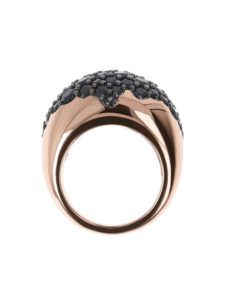 Anello Bronzallure - Aurora -Bombato-Nano Gem-Misura 14-WSBZ01568GMN14