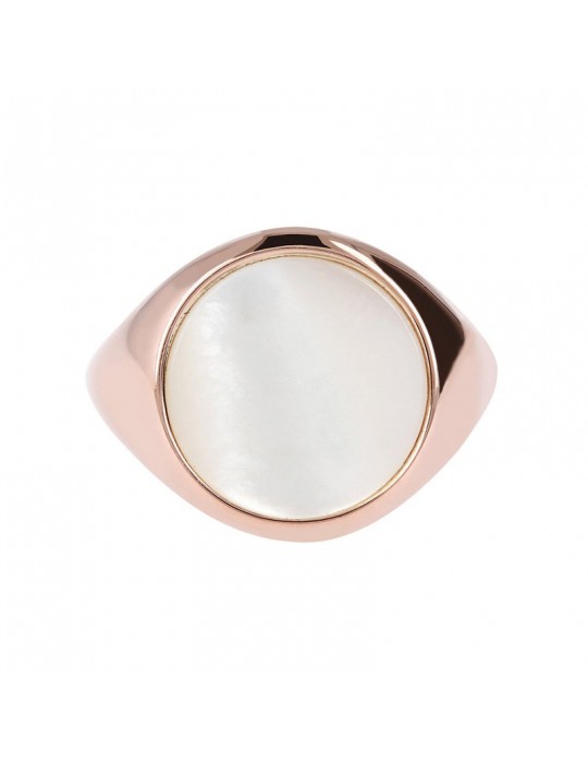 Anello Bronzallure - Alba - Chevalier-Madreperla-Misura 10-WSBZ00971WM