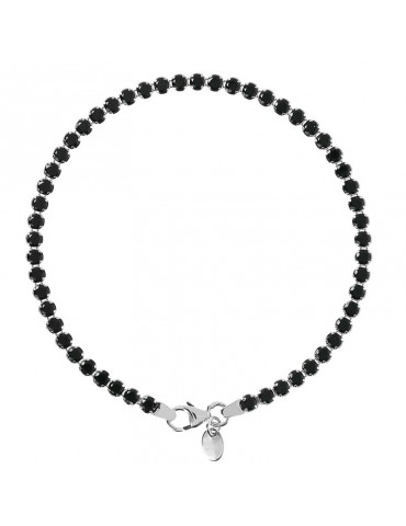 Bronzallure Bracelet - Altissima - Black Tennis-Spinelli-WSBZ00576WBSW