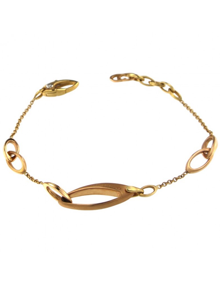 Chimento Bracelet - Tradition Gold Bamboo in 18K Yellow Gold and Rose Gold - 0
