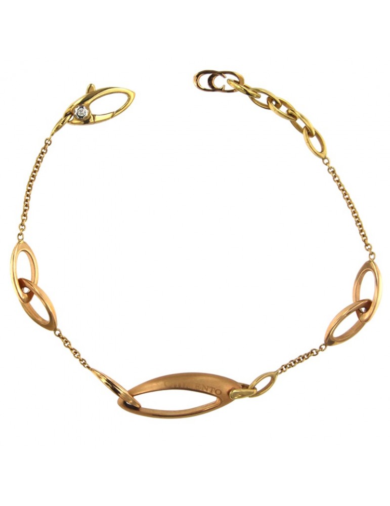 Chimento Bracelet - Tradition Gold Bamboo in 18K Yellow Gold and Rose Gold - 0