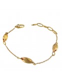 Chimento Bracelet - Tradition Gold in 18K Yellow Gold with Satin Spirals - 0
