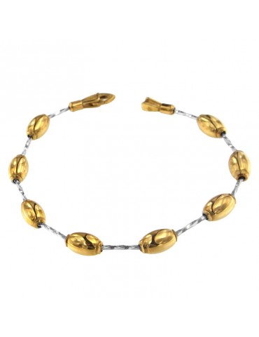 Chimento - Tradition Gold Bracelet in 18K White Gold with 18K Yellow Gold Spheres - 0