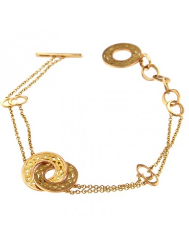 Bracciale Chimento - Tradition Gold - Oro - Chiusura a T-Bar - 1B07891ZZ4190